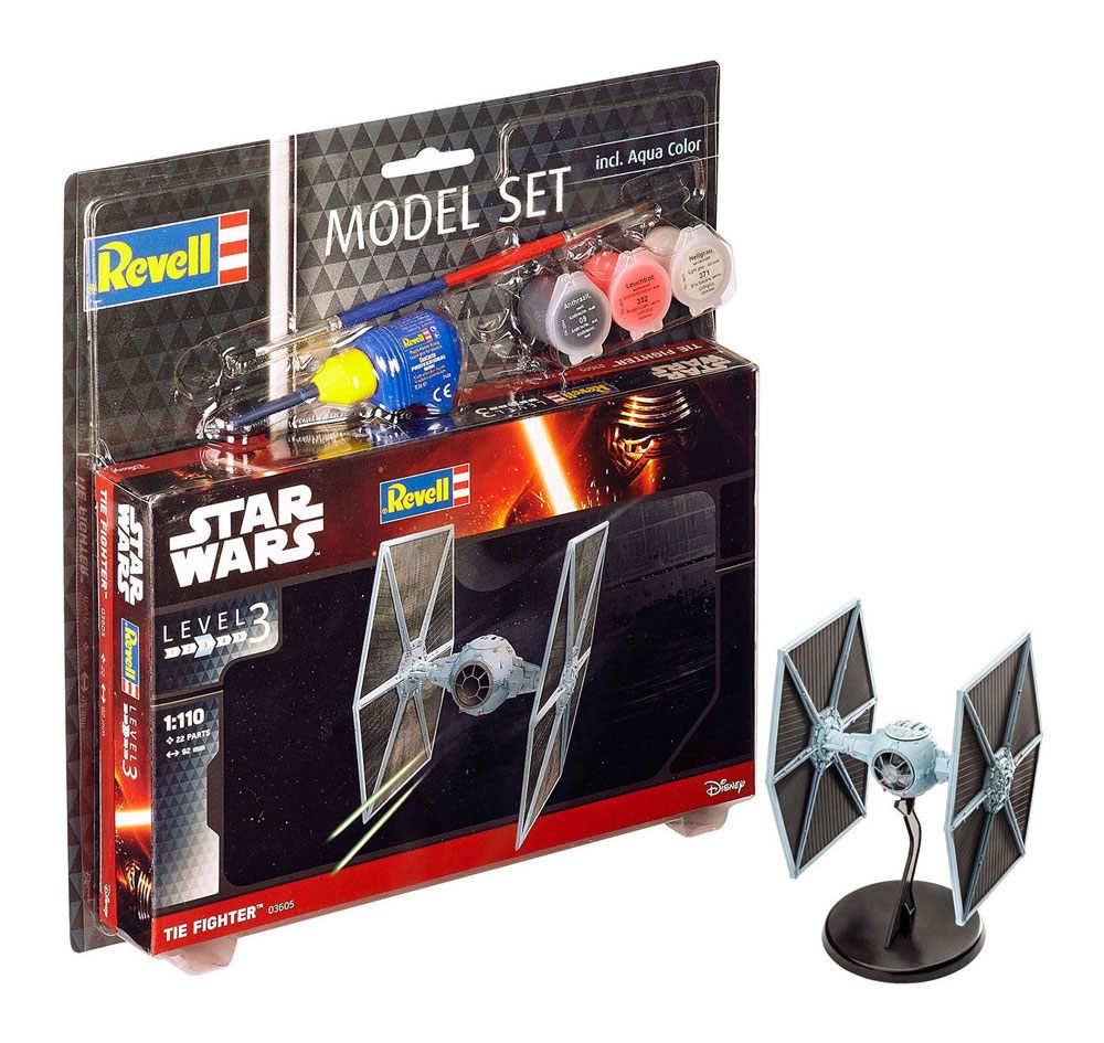 Star Wars Modellbausatz 1/110 Model Set TIE Fighter 9 cm - Preorder - ETA: 01.11.2025
