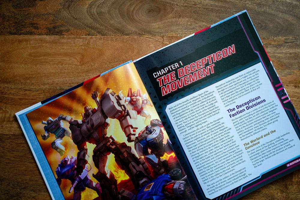 Transformers RPG Buch Decepticon Directive Sourcebook *Englische Version* - Versand: 5-7 Tage nach Bestellung