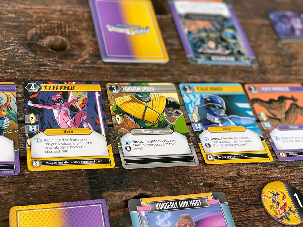 Power Rangers Kartenspiel Deck-Building *Englische Version* - Versand: 5-7 Tage nach Bestellung