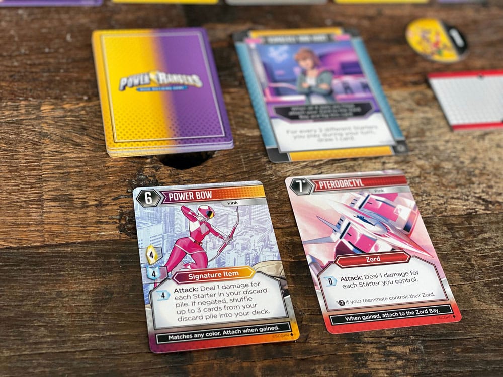 Power Rangers Kartenspiel Deck-Building *Englische Version* - Versand: 5-7 Tage nach Bestellung