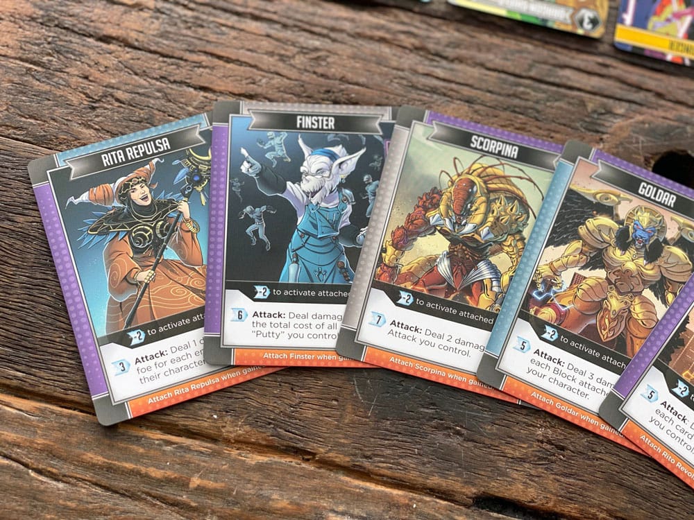Power Rangers Kartenspiel Deck-Building *Englische Version* - Versand: 5-7 Tage nach Bestellung
