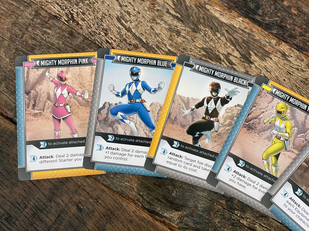 Power Rangers Kartenspiel Deck-Building *Englische Version* - Versand: 5-7 Tage nach Bestellung