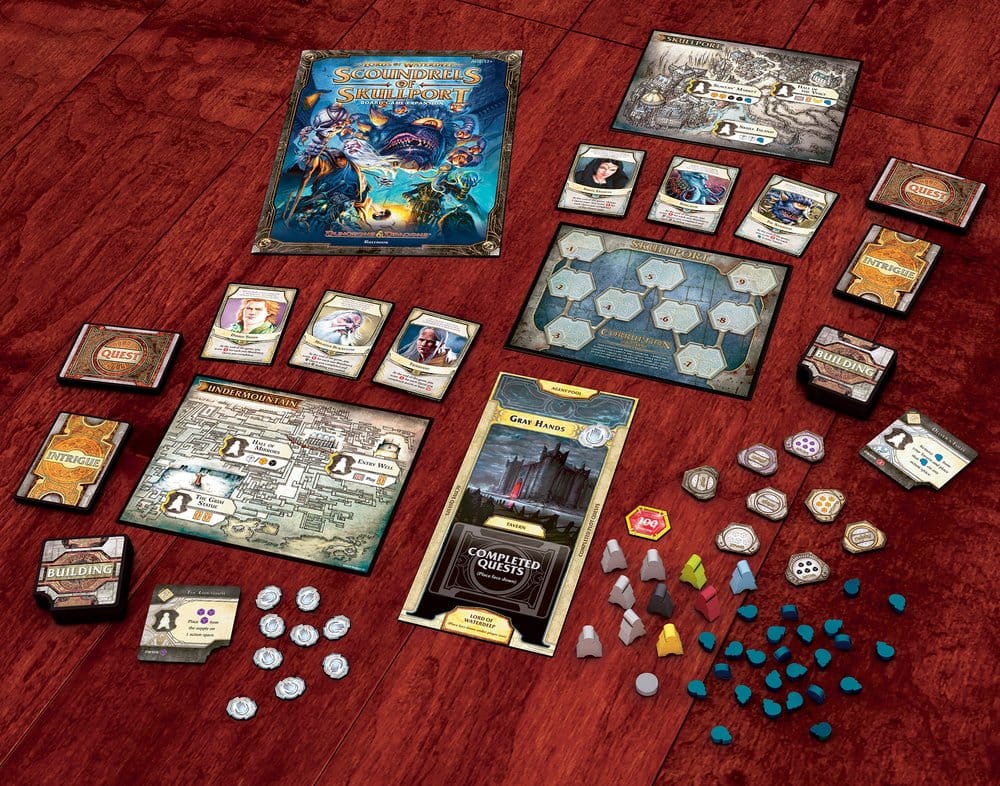 Dungeons & Dragons Brettspiel Lords of Waterdeep: Scoundrels of Skullport Erweiterung *Französische Version* - Preorder - ETA: 20.01.2027