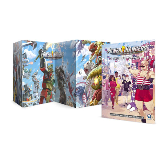 Power Rangers RPG Buch A Glutton for Punishment Adventure & GM Screen *Englische Version* - Versand: 5-7 Tage nach Bestellung