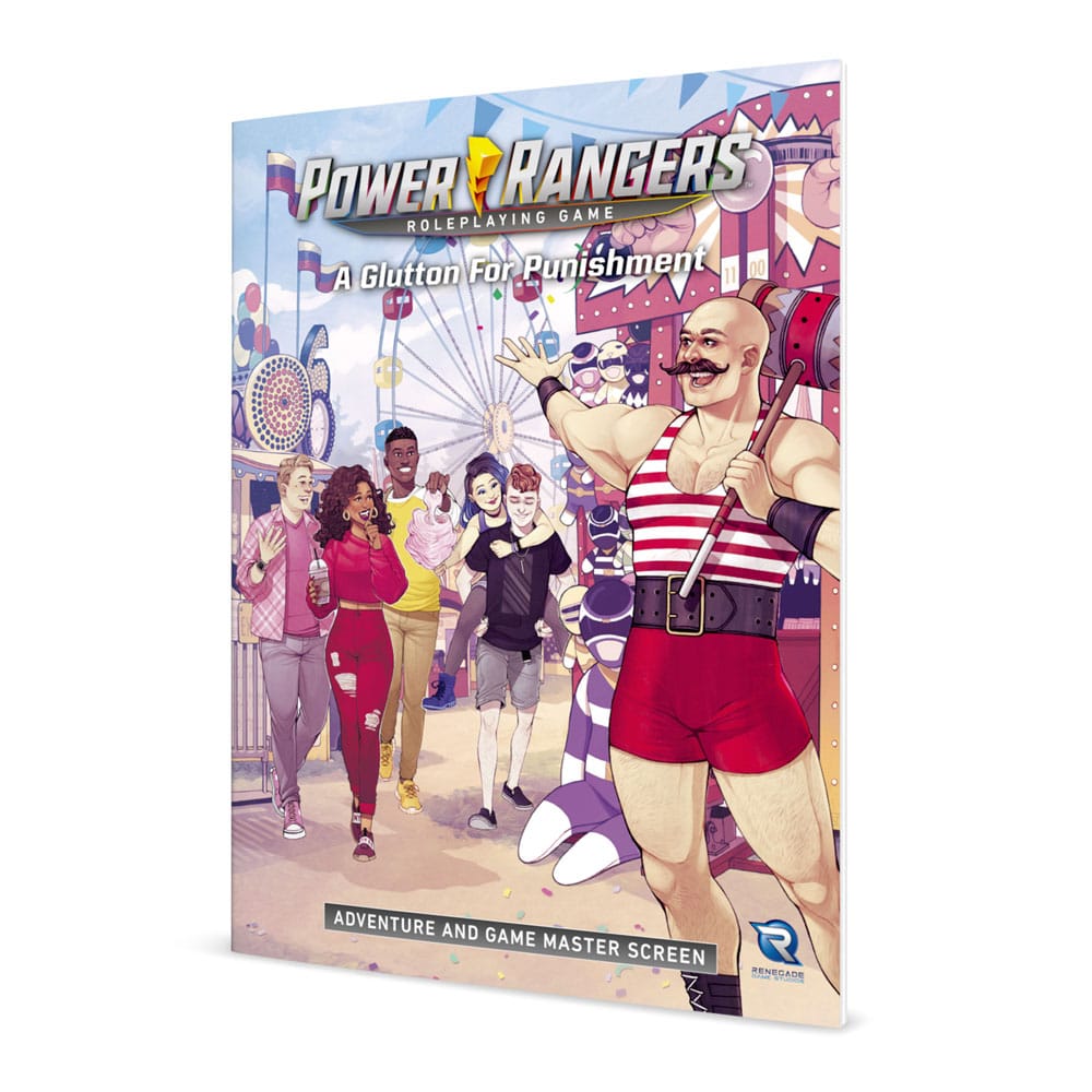 Power Rangers RPG Buch A Glutton for Punishment Adventure & GM Screen *Englische Version* - Versand: 5-7 Tage nach Bestellung