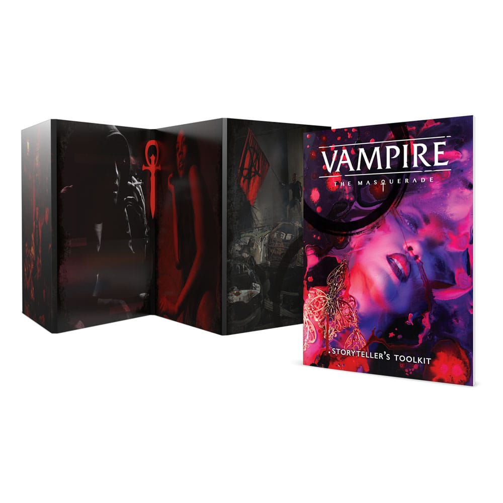 Vampire: The Masquerade 5th Edition RPG Storyteller's Screen & Toolkit *Englische Version* - Versand: 7 Tage nach Bestellung