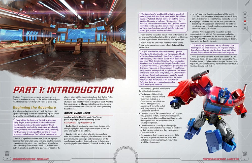 Transformers RPG A Beacon of Hope Adventure & GM Screen *Englische Version* - Versand: 5-7 Tage nach Bestellung