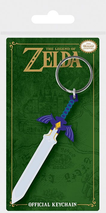 Legend of Zelda Gummi-Schlüsselanhänger Master Sword 6 cm - Preorder - ETA: 11.08.2026
