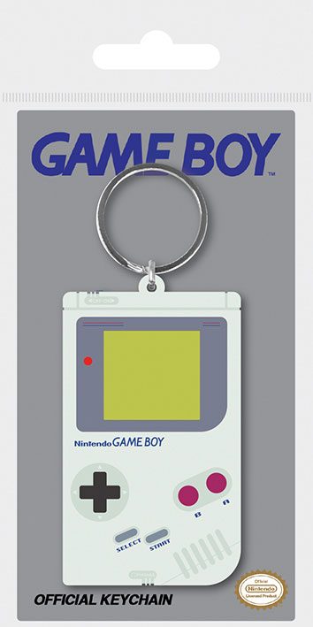 Nintendo Gummi-Schlüsselanhänger Gameboy 6 cm - Preorder - ETA: 11.07.2026