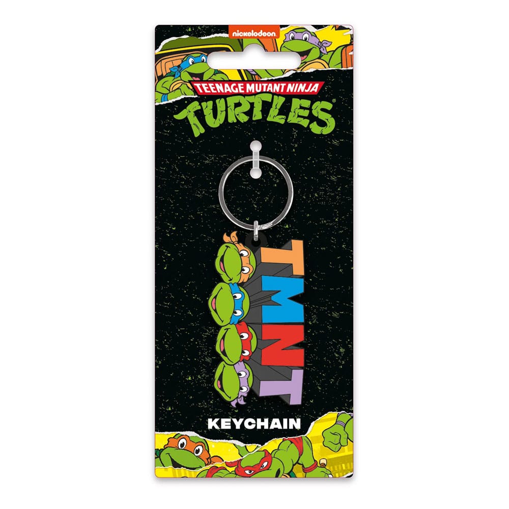 Teenage Mutant Ninja Turtles Gummi-Schlüsselanhänger Classic  - Preorder - ETA: 09.12.2025
