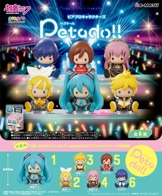 Hatsune Miku Petadoll Minifiguren Display (6)          - Preorder - ETA: 25.03.2026