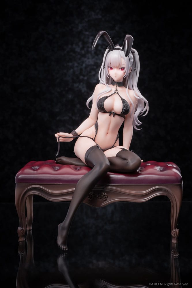 Original Character Statue 1/7 Black Bunny Girl Tana 23 cm - Versand: 5-7 Tage nach Bestellung