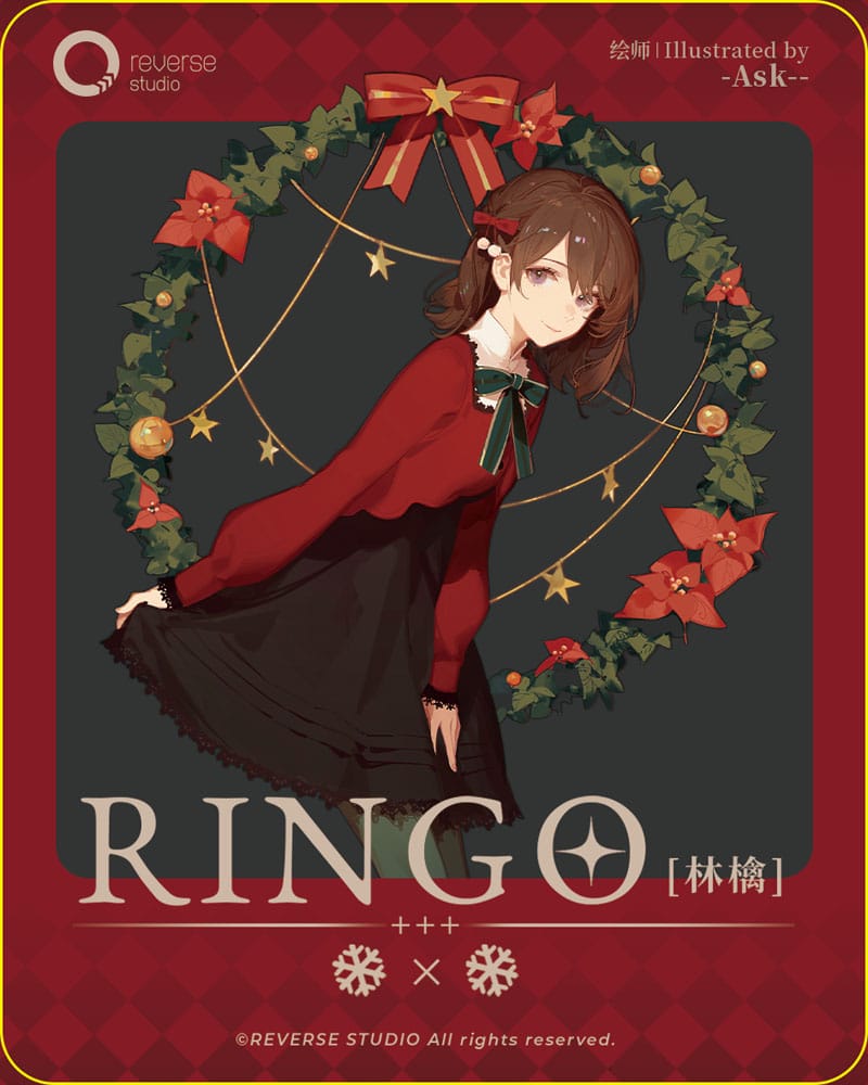 Original Character PVC Statue 1/8 Desktop Girls Series Winter Ringo 24 cm - Versand: 5-7 Tage nach Bestellung