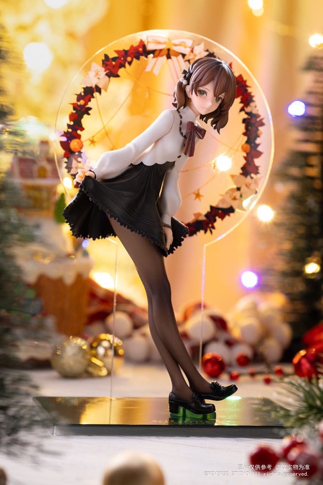Original Character PVC Statue 1/8 Desktop Girls Series Winter Ringo Another Color 24 cm - Versand: 5-7 Tage nach Bestellung