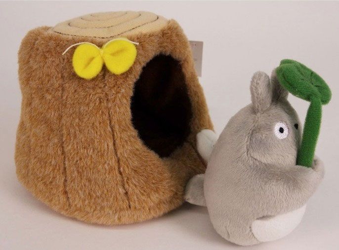 Mein Nachbar Totoro Plüschfigur Totoro Baumstamm 10 cm - Preorder - ETA: 28.11.2026