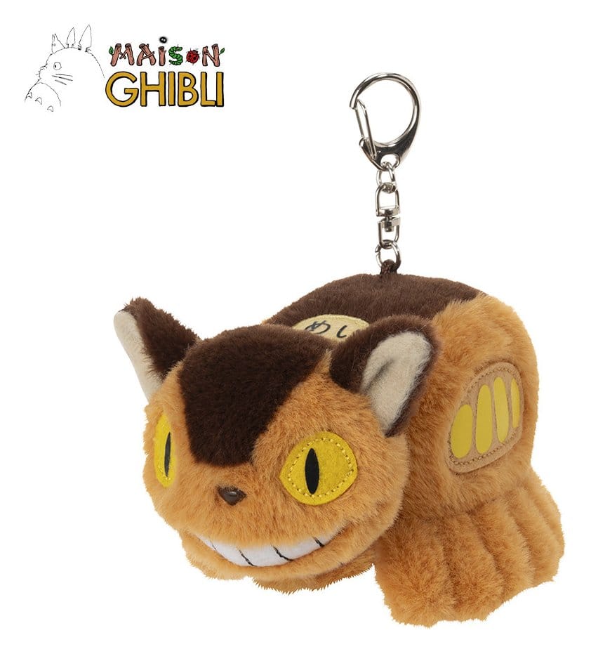 Mein Nachbar Totoro Nakayoshi Plüsch-Schlüsselanhänger Catbus - Preorder - ETA: 25.11.2026