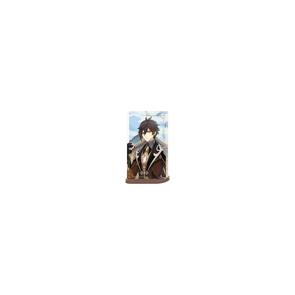Genshin Impact Acryl Ornament mit Glitzer: Zhongli 11 cm - Versand: 7 Tage nach Bestellung