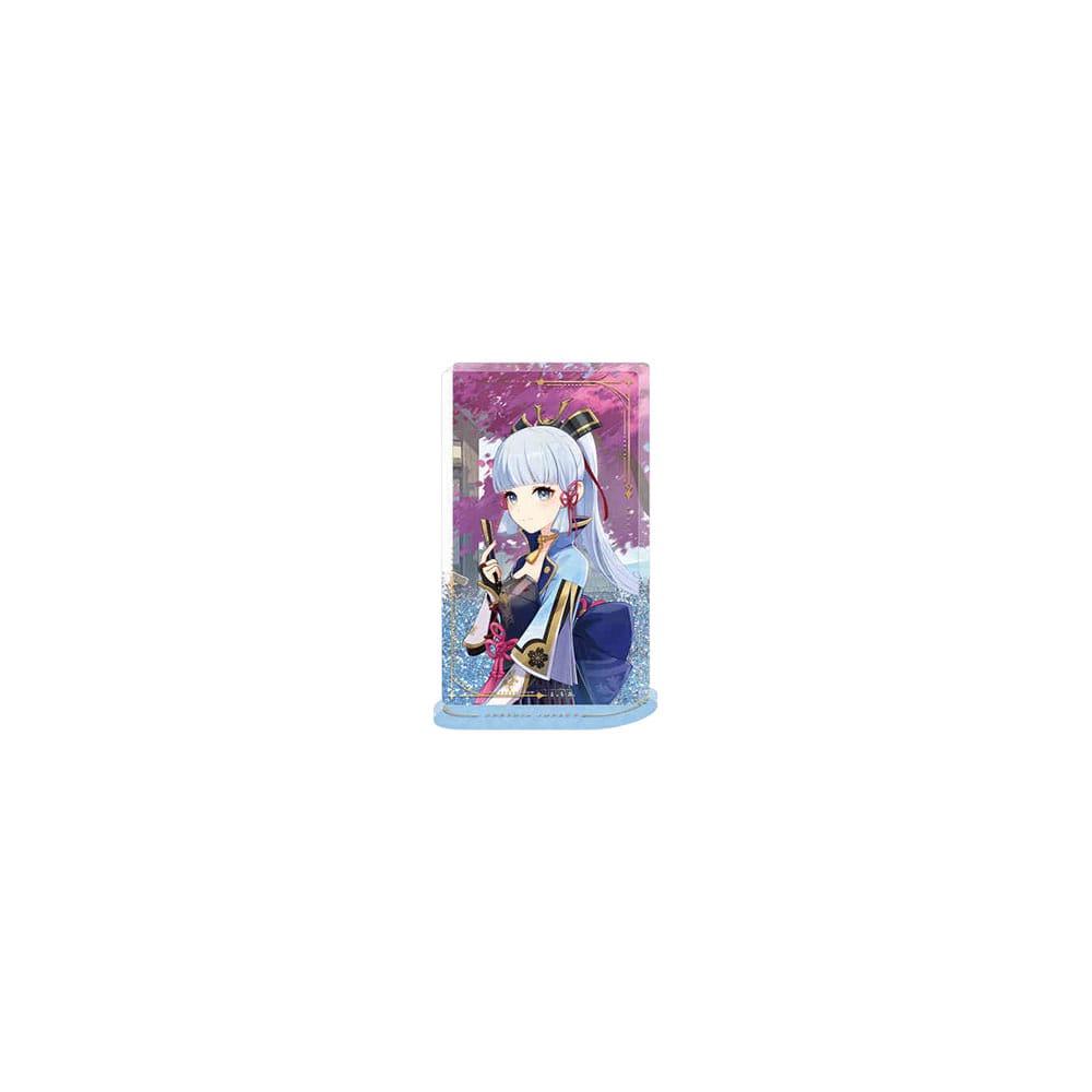 Genshin Impact Acryl Ornament mit Glitzer: Kamisato Ayaka 11 cm - Versand: 7 Tage nach Bestellung