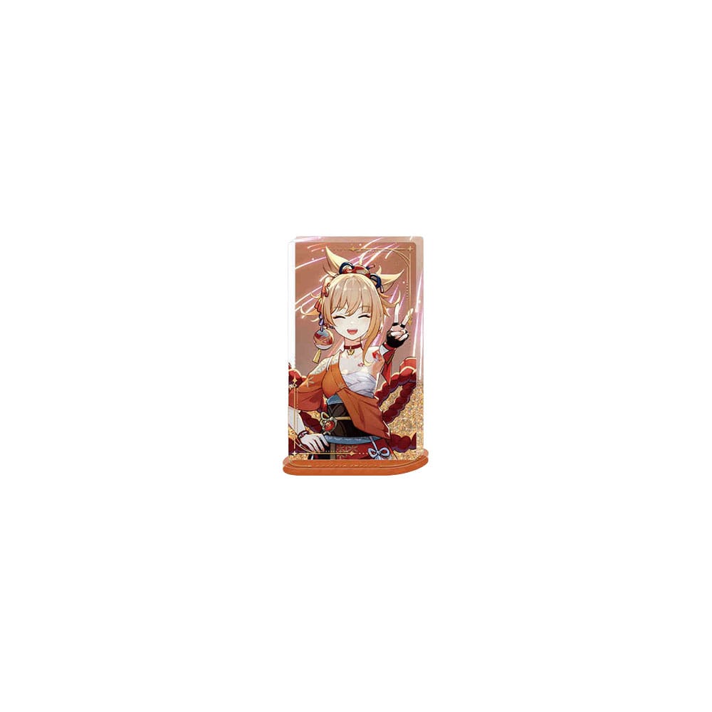 Genshin Impact Acryl Ornament mit Glitzer: Yoimiya 11 cm - Versand: 7 Tage nach Bestellung