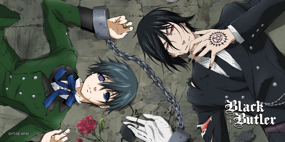 Black Butler XXL Mousepad Ciel x Sebastian - Versand: 5-7 Tage nach Bestellung