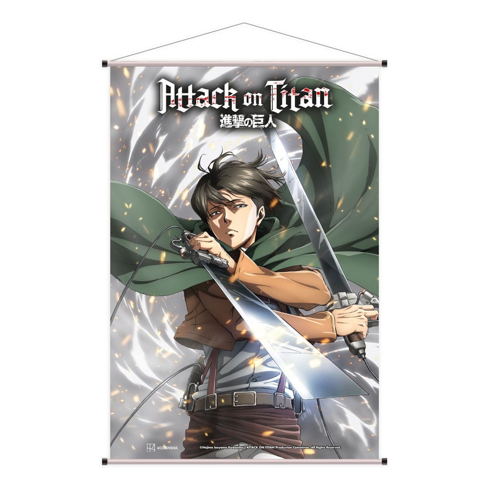 Attack on Titan Wandrolle Levi Ackermann 60 x 90 cm - Preorder - ETA: 16.05.2026