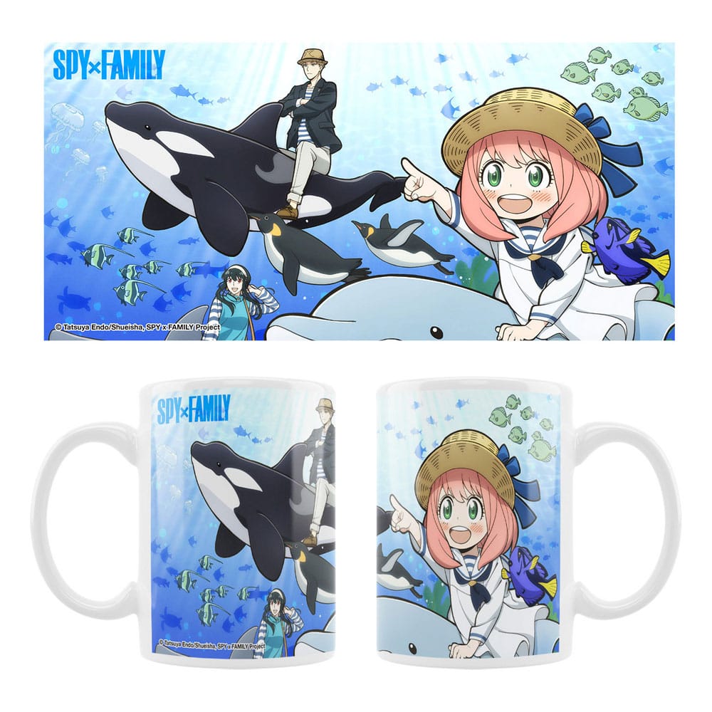 Spy x Family Keramiktasse Sea Animals - Versand: 7 Tage nach Bestellung