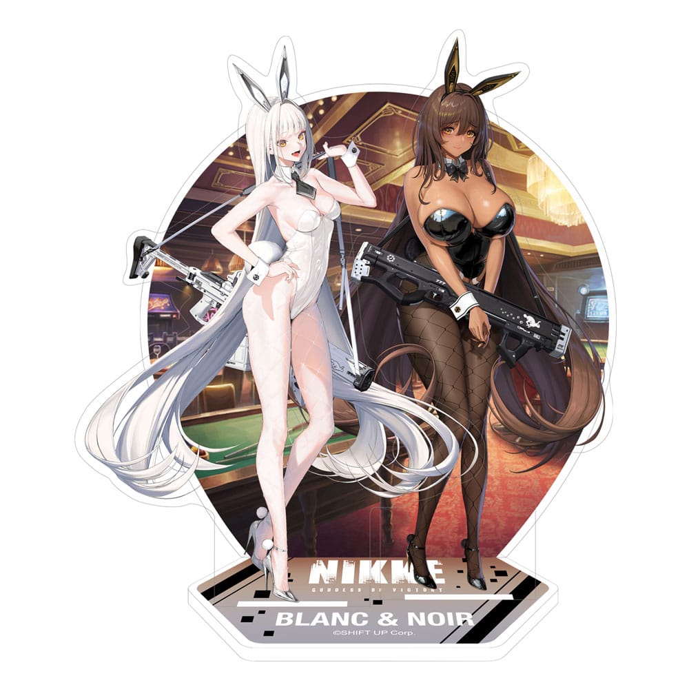 Goddess of Victory: Nikke Acryl Diorama Blanc & Noir 18 cm - Versand: 7 Tage nach Bestellung