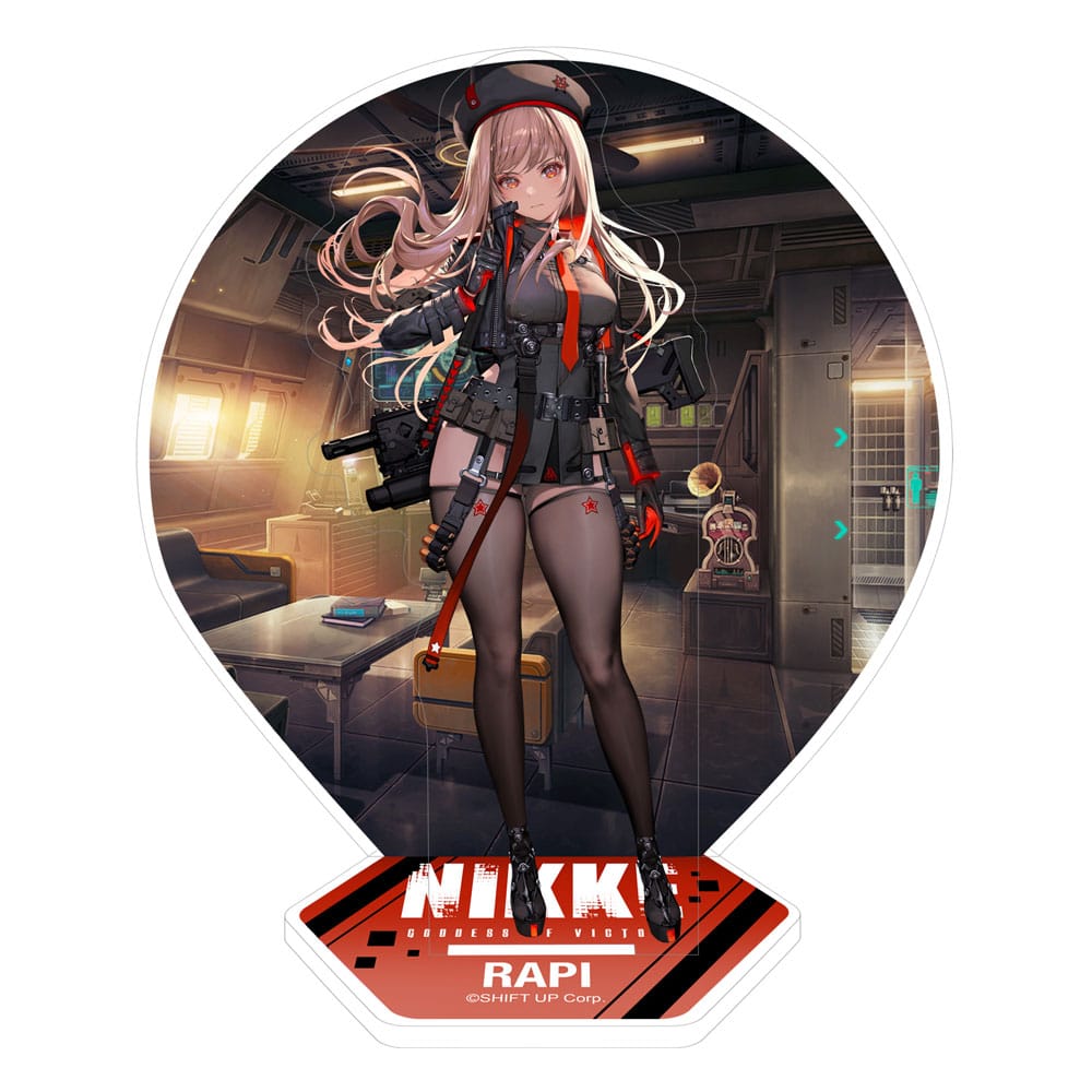 Goddess of Victory: Nikke Acryl Diorama Rapi 18 cm - Versand: 5-7 Tage nach Bestellung