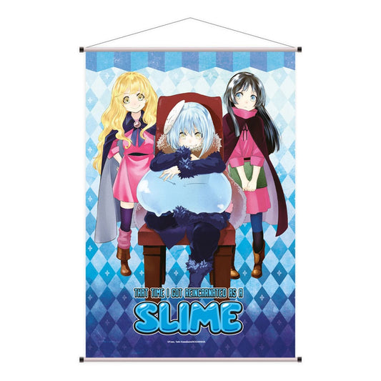 That Time I Got Reincarnated as a Slime Wandrolle Rimuru, Alice, Chloe 60 x 90 cm   - Versand: 5-7 Tage nach Bestellung