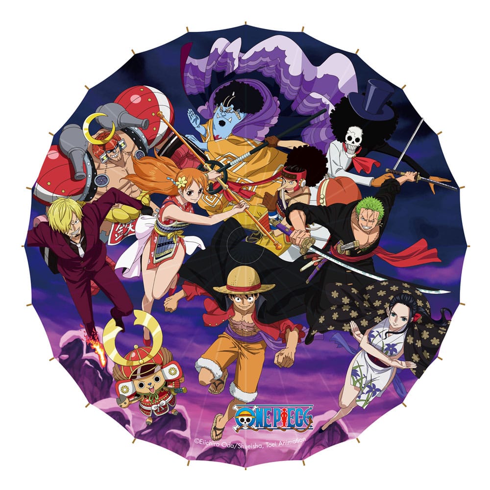 One Piece Sonnenschirm Wano Kuni Saga - Versand: 7 Tage nach Bestellung