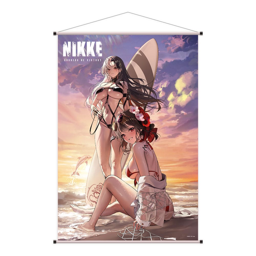 Goddess of Victory: Nikke Wandrolle Rosanna & Sakura 60 x 90 cm - Versand: 7 Tage nach Bestellung