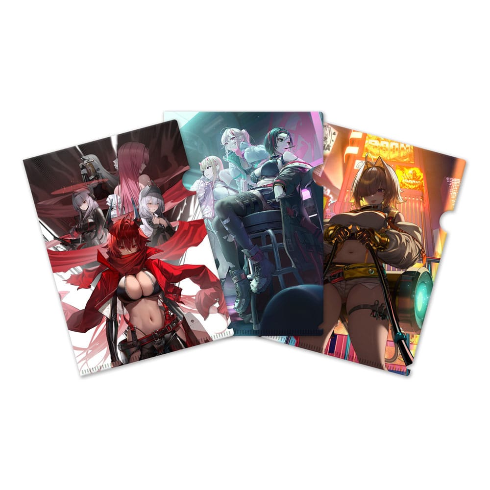 Goddess of Victory: Nikke Klarsichthüllen 3er-Set - Preorder - ETA: 25.02.2026