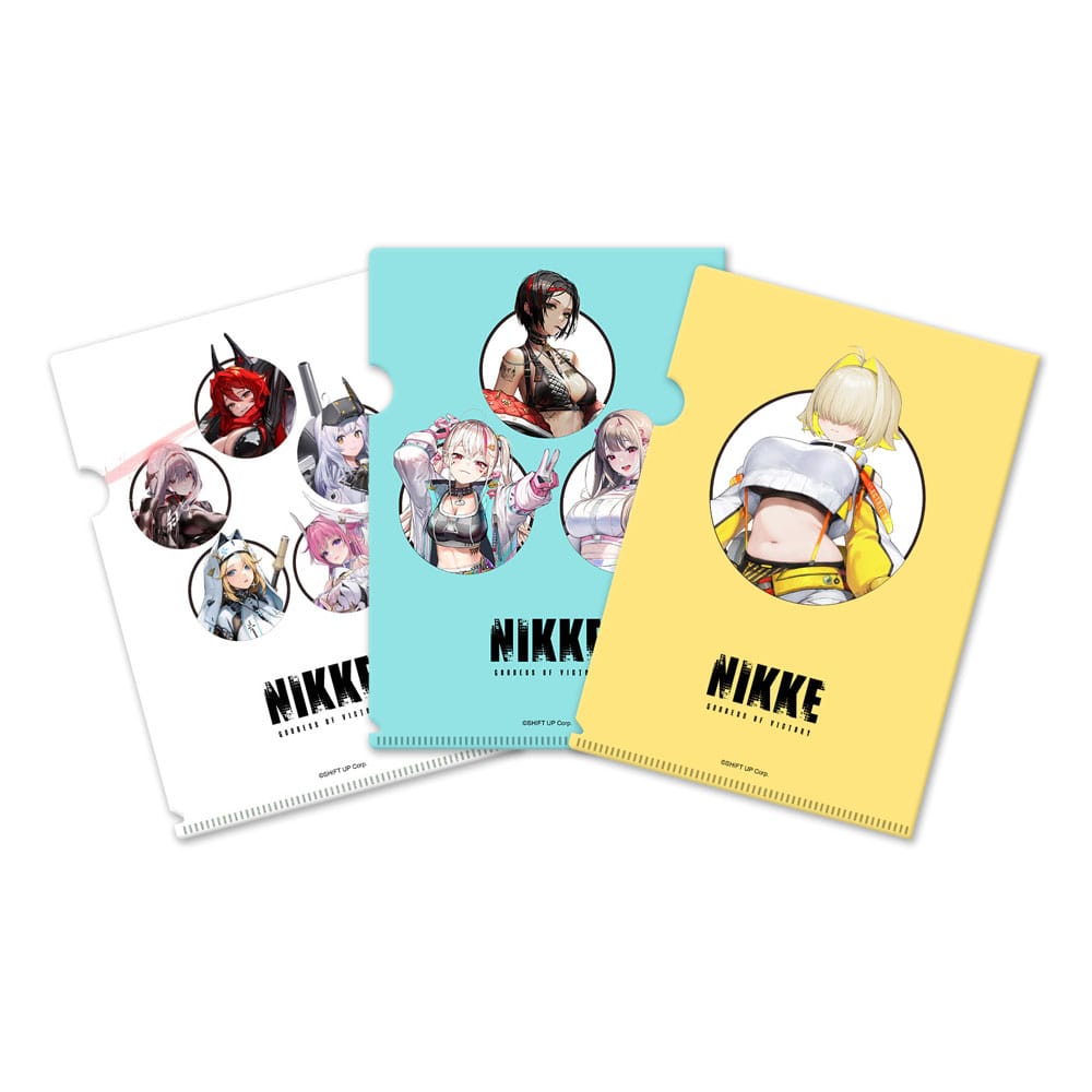 Goddess of Victory: Nikke Klarsichthüllen 3er-Set - Preorder - ETA: 25.02.2026