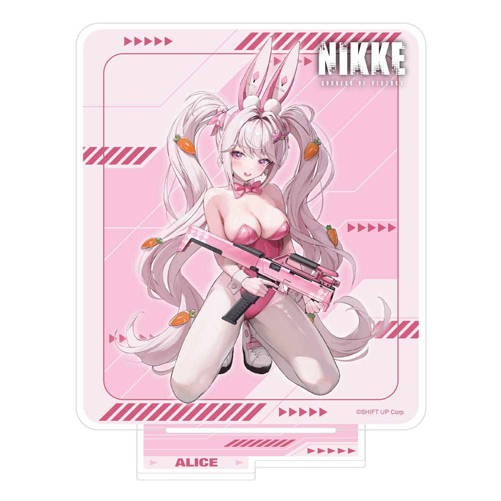 Goddess of Victory: Nikke Crouching Series Acryl Stand Alice Holographic 14 cm - Versand: 7 Tage nach Bestellung