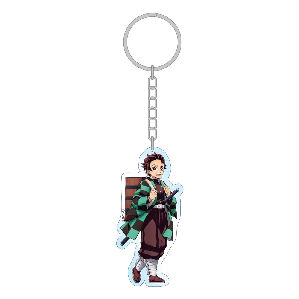 Demon Slayer: Kimetsu no Yaiba Acryl Schlüsselanhänger Tanjiro Holographic 8 cm - Preorder - ETA: 24.11.2026