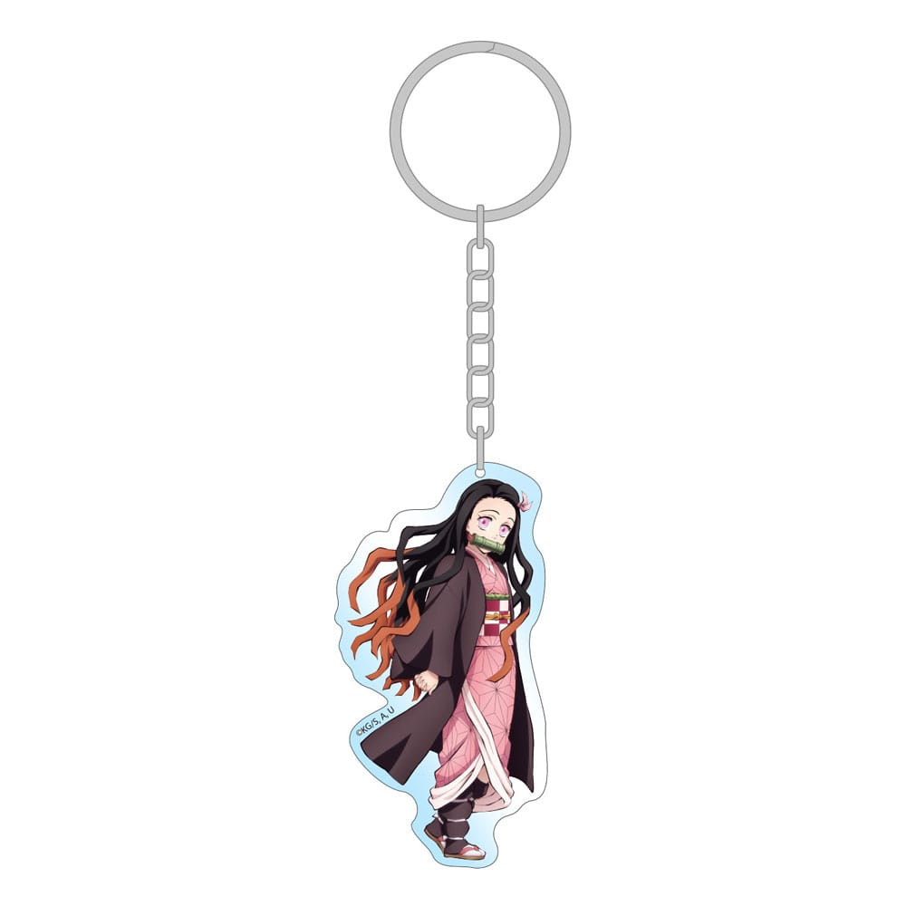 Demon Slayer: Kimetsu no Yaiba Acryl Schlüsselanhänger Nezuko Holographic 7 cm - Preorder - ETA: 24.11.2026