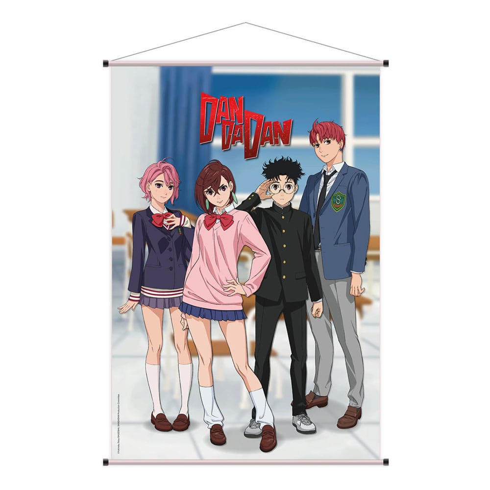 Dandadan Wandrolle Ghosts, Aliens & Homework 60 x 90 cm - Preorder - ETA: 25.12.2025