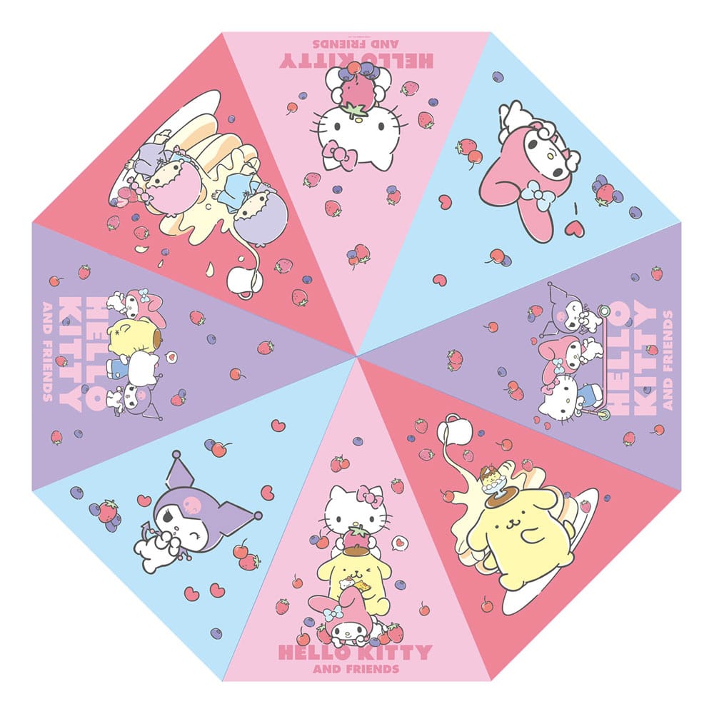 Sanrio Regenschirm Hello Kitty & Friends - Versand: 7 Tage nach Bestellung