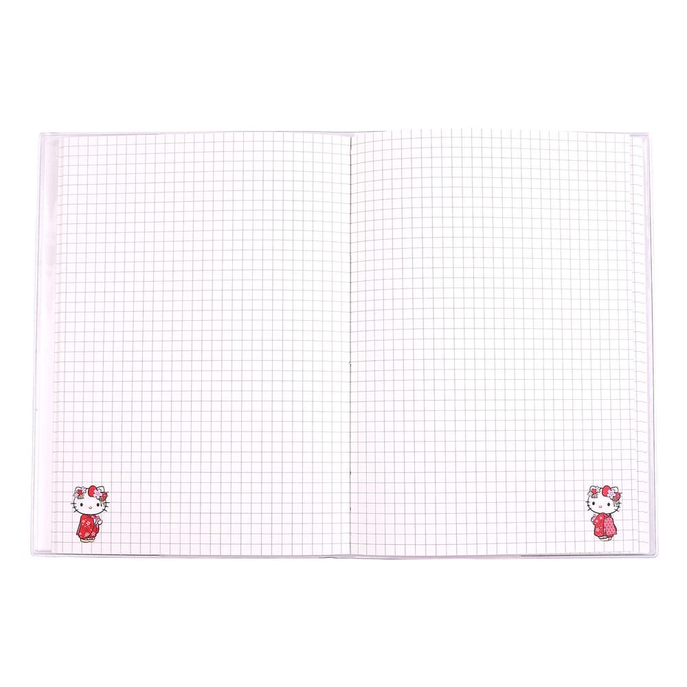 Sanrio Notizbuch Hello Kitty Kimono Holographic Checkered - Versand: 7 Tage nach Bestellung