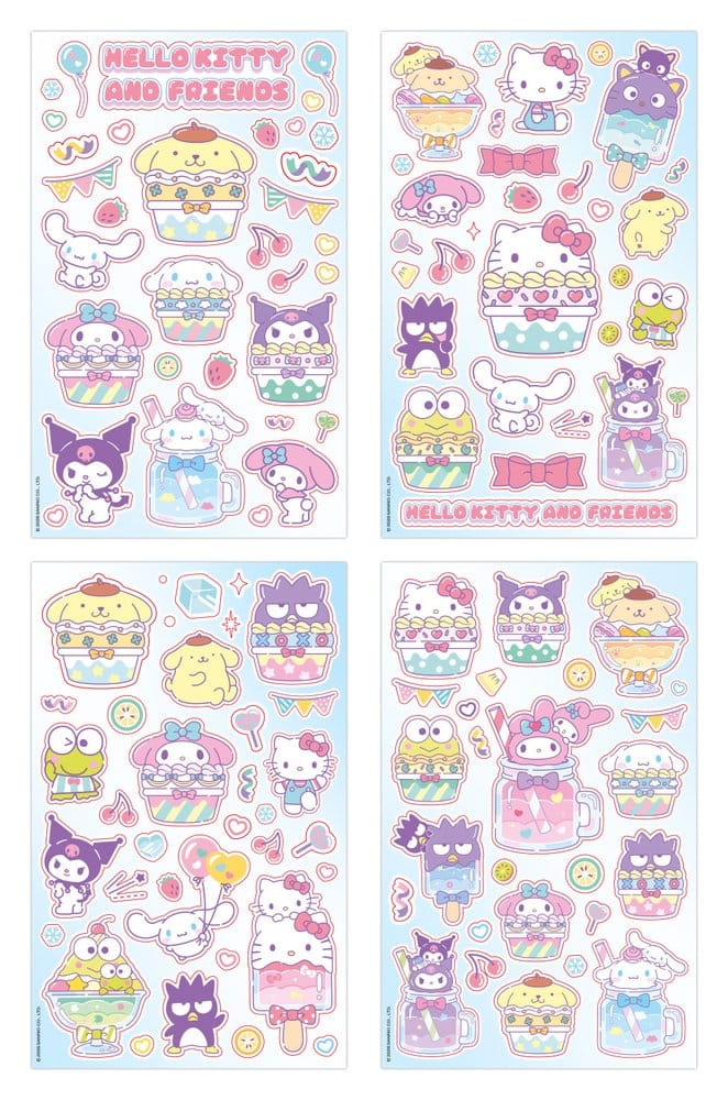 Sanrio Sticker Pack Hello Kitty & Friends 03 Cupcake - Preorder - ETA: 24.11.2026