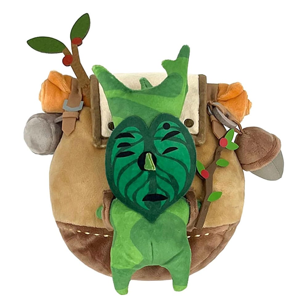 The Legend of Zelda: Tears of the Kingdom Plüschfigur ZP04 Korok with Backpack Brown 17 cm - Preorder - ETA: 30.10.2025