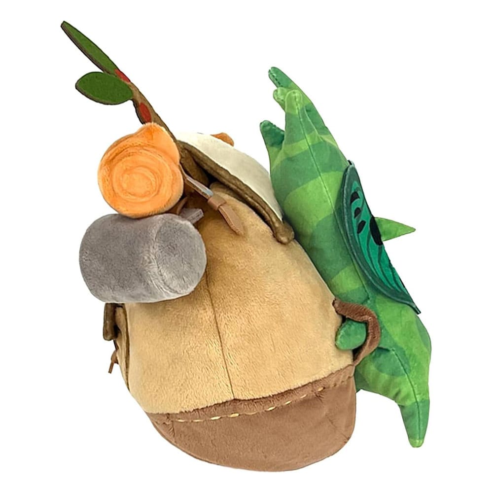 The Legend of Zelda: Tears of the Kingdom Plüschfigur ZP04 Korok with Backpack Brown 17 cm - Preorder - ETA: 30.10.2025