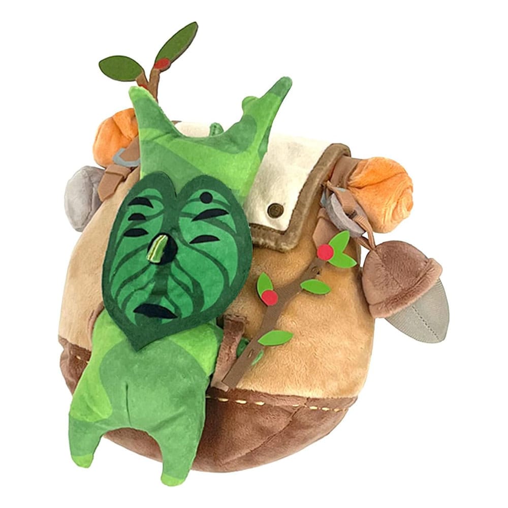 The Legend of Zelda: Tears of the Kingdom Plüschfigur ZP04 Korok with Backpack Brown 17 cm - Preorder - ETA: 30.10.2025
