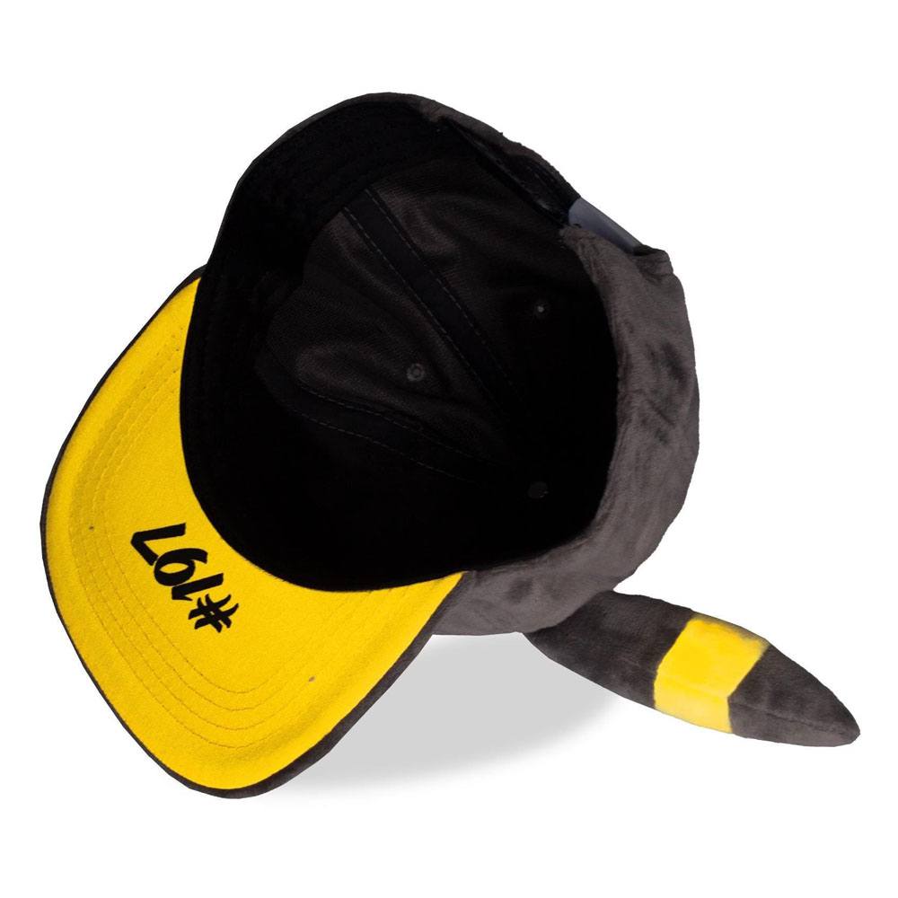 Pokémon Plüsch Snapback Cap Umbreon - Versand: 5-7 Tage nach Bestellung
