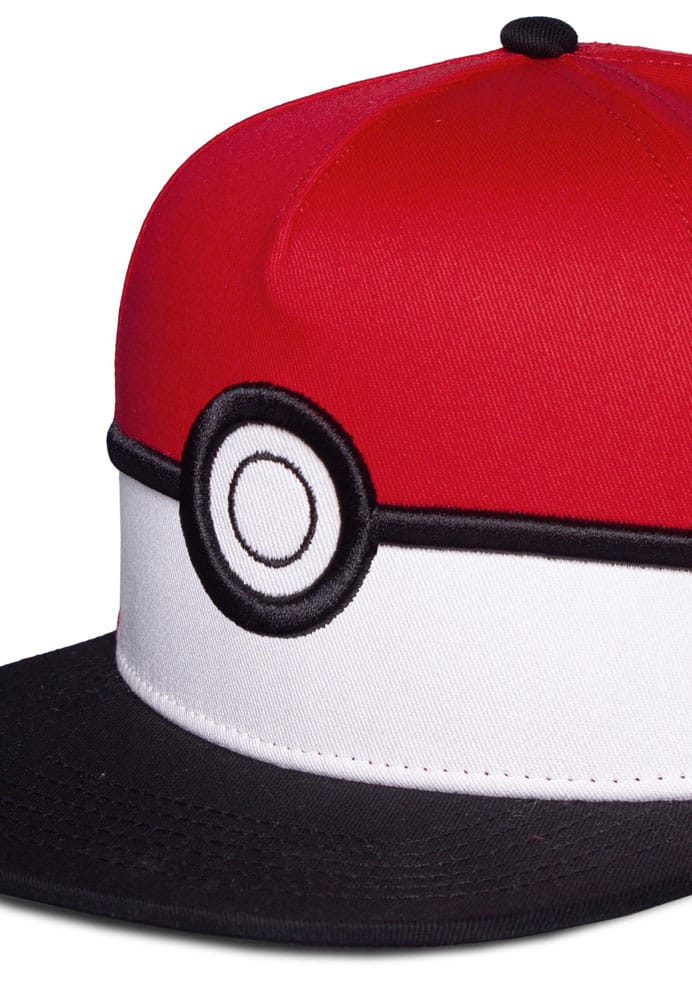 Pokemon Snapback Cap Pokeball - Versand: 5-7 Tage nach Bestellung
