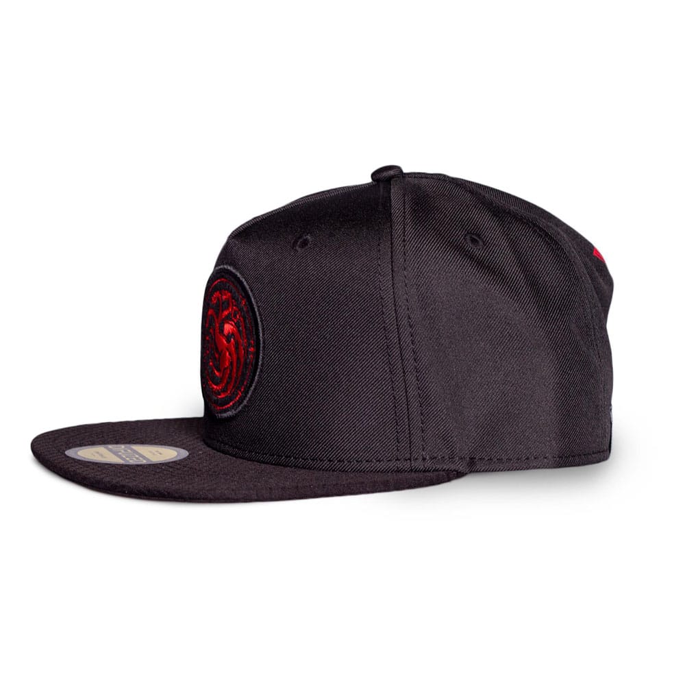 House of the Dragon Snapback Cap Emblem   - Versand: 5-7 Tage nach Bestellung