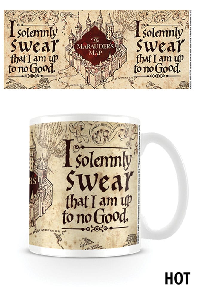 Harry Potter Tasse mit Thermoeffekt Marauder's Map - Preorder - ETA: 30.09.2025