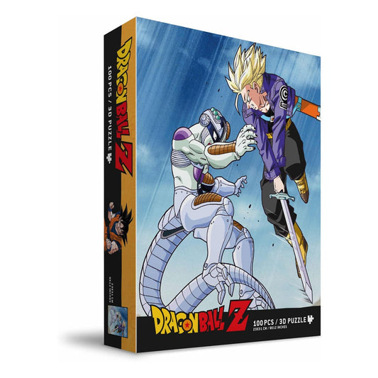 Dragon Ball Z Puzzle mit 3D-Effekt Trunks vs Frieza (100 Teile) - Versand: 5-7 Tage nach Bestellung