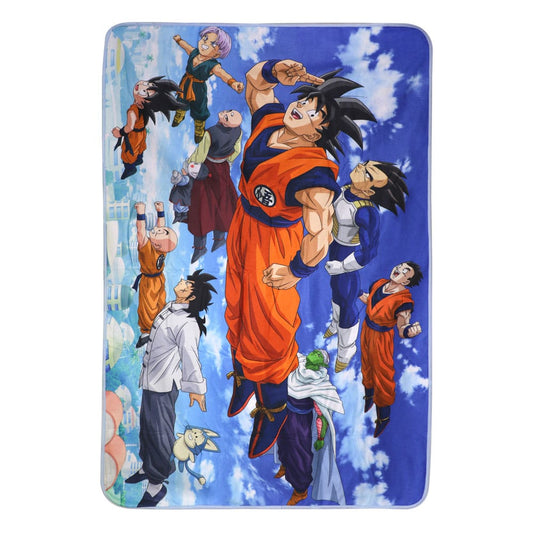 Dragon Ball Super Fleecedecke Universe Survival Heroes 100 x 150 cm - Versand: 5-7 Tage nach Bestellung