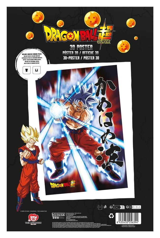 Dragon Ball Super 3D Poster Survival Goku 38 x 58 cm - Versand: 7 Tage nach Bestellung